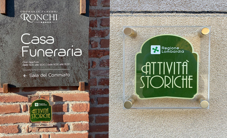 Ronchi onoranze funebri - attività storica Bovisio Masciago