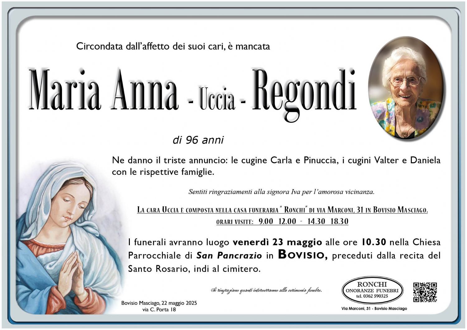 Maria Anna Regondi