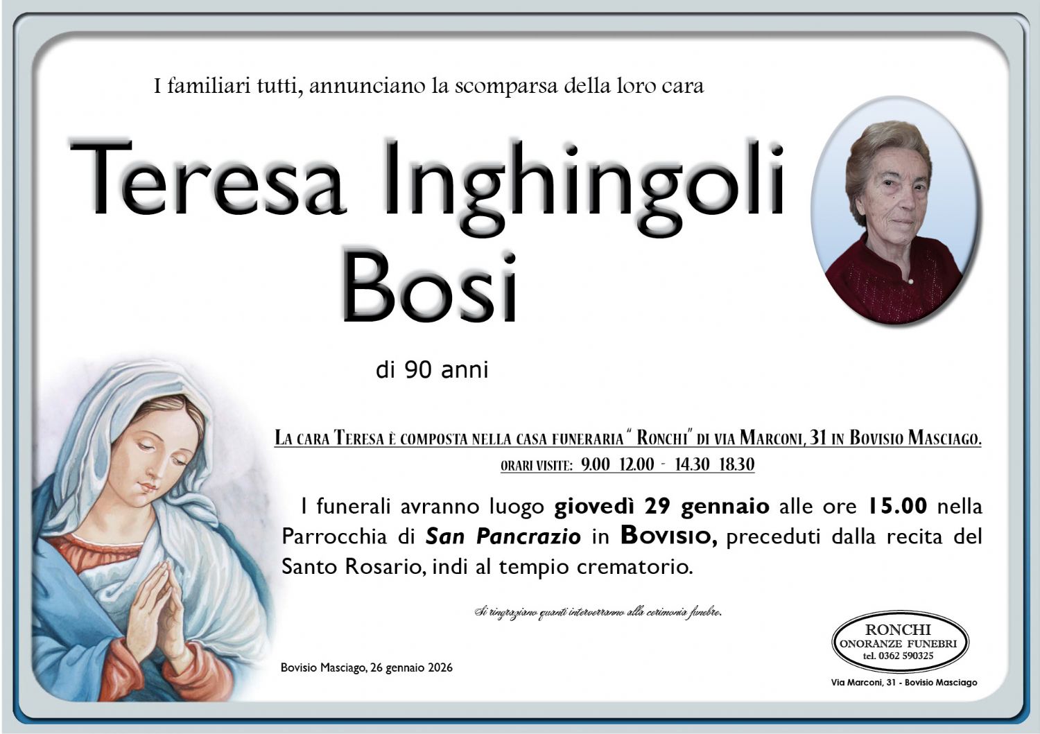Teresa Inghingoli Bosi